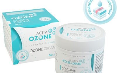Crème ozonée pour une peau saine