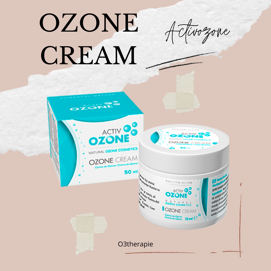 crème à l'ozone pour le visage et le corps
