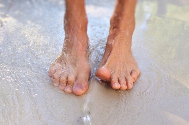 Utilisation de la crème ozonée pour les soins des pieds